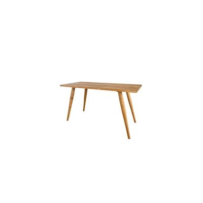 Ócrea Schreibtisch Massivholz Kiefer mit 4 Beinen XXL- 130 x 55 Cm Image