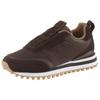 Slip-On Sneaker MARC O'POLO "BJORNA", Damen, Gr. 39, braun (dunkelbraun), Veloursleder, Textil, Polyester, unifarben, sportlich, Schuhe, Halbschuh, Freizeitsneaker, Profilsohle, mit Memory Foam-Ausstattung