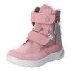 Winterstiefel RICOSTA "Annika WMS: normal", Kinder, Gr. 32, rosa, Nylon, Lederimitat, Glitzer, casual, Schuhe, Blinkschuh mit Warmfutter, Größenschablone zum Download