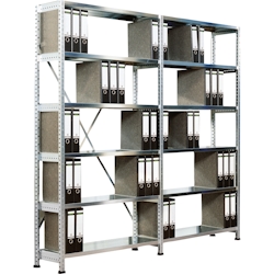 Steckregal 134183 Grund 800x1.920x300mm 5OH verzinkt Image