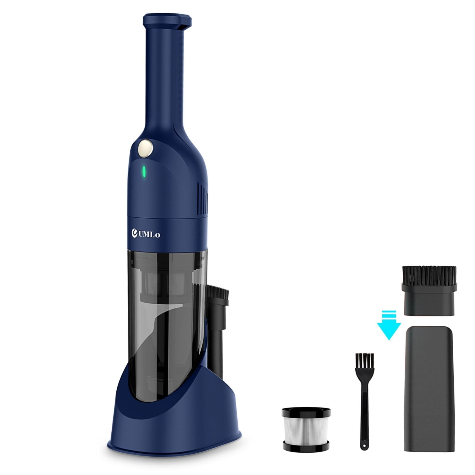 Cordless Handheld Vacuum Cleaner 10000Pa With HEPA - 16"l