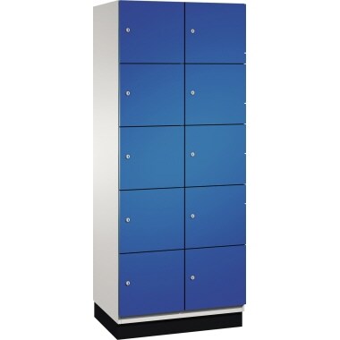 C+P Fächerschrank 4510422S10010 Sockel 10Fächer B800mm lgr/ebl
