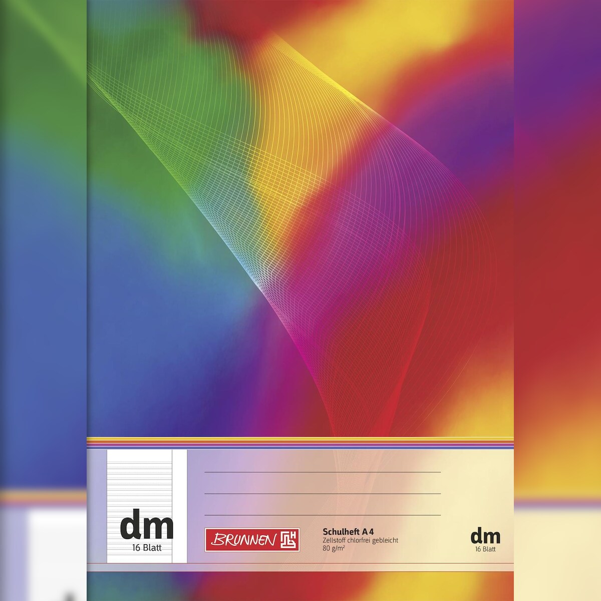 BRUNNEN Heft A4 16 Blatt liniert Lineatur dm Image