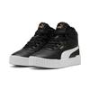 Sneaker PUMA "CARINA 3.0 MID WTR PS", Gr. 32, schwarz-weiß (puma schwarz, puma weiß), Synthetik, sportlich, Schuhe