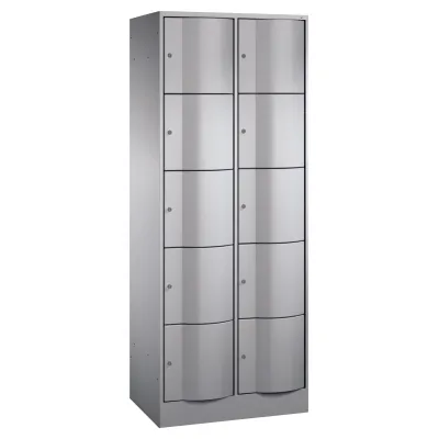C+P Schließf.schrank 8570272S10711 10Fächer 1950x770x540mm wsalu/wsalu Image