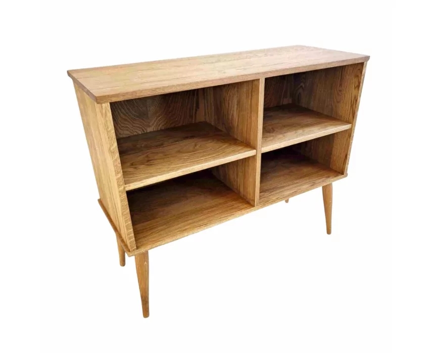 Ocrea | Eichenholzregale | Schrank mit Regalen | 90 x 35 x 80 Image