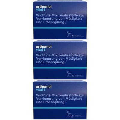 Orthomol Vital F Trinkfläschchen/Kaps.Kombipack. X3 3x30 St Trinkampullen Image
