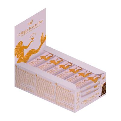 nu3 Collagen Beauty Bar Caramel-Crisp Flavour 24 Stk. 24x40 g Riegel Image