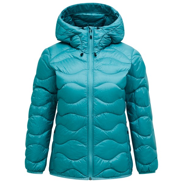 Peak Performance - Women's Helium Down Hood Jacket - Daunenjacke Gr M türkis