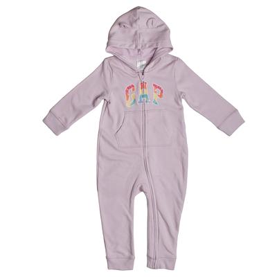 Baby Mädchen Strampler mit Ohren und Kapuze 839103 Image