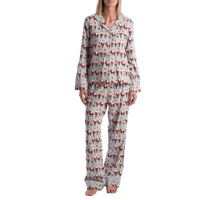 Langärmliger Weihnachtspyjama für Damen 757194 Image