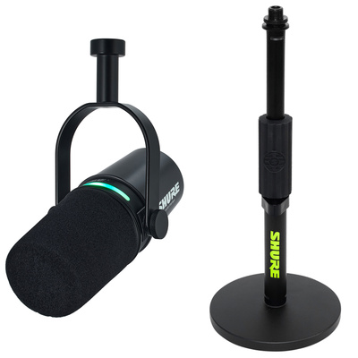 Shure MV7i Desktop Stand Bundle