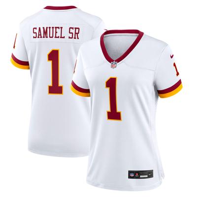 Washington Commanders Nike Game Sekundär Ausweichtrikot - Weiß - Deebo Samuel Sr - Damen Image
