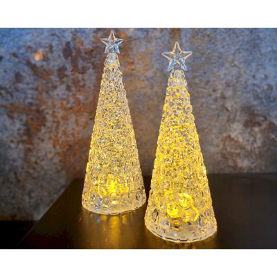 Sompex »Glamor« Tischleuchte Weihnachtsbaum 33x12,5 cm / grün Image