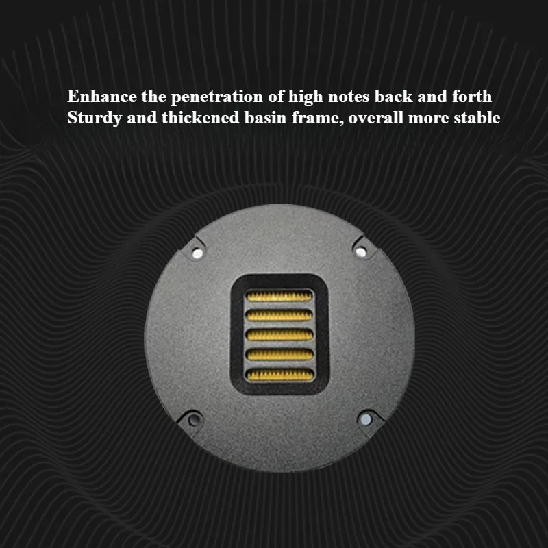 4-Zoll 4-Ohm 30 W pneumatischer Hochtöner Haier Style Hochtönereinheit HIFI Hochtönerlautsprecher Image