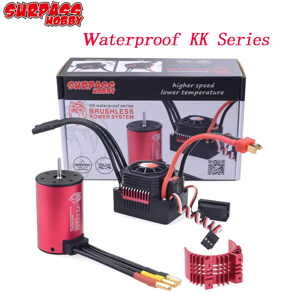 Übertreffen Hobby 1:10 RC Auto Teile 3650 3660 F540 3100KV 3600KV 5200KV 3930KV 4500KV 4370KV 4200KV Bürstenlosen Motor 45A 60A ESC