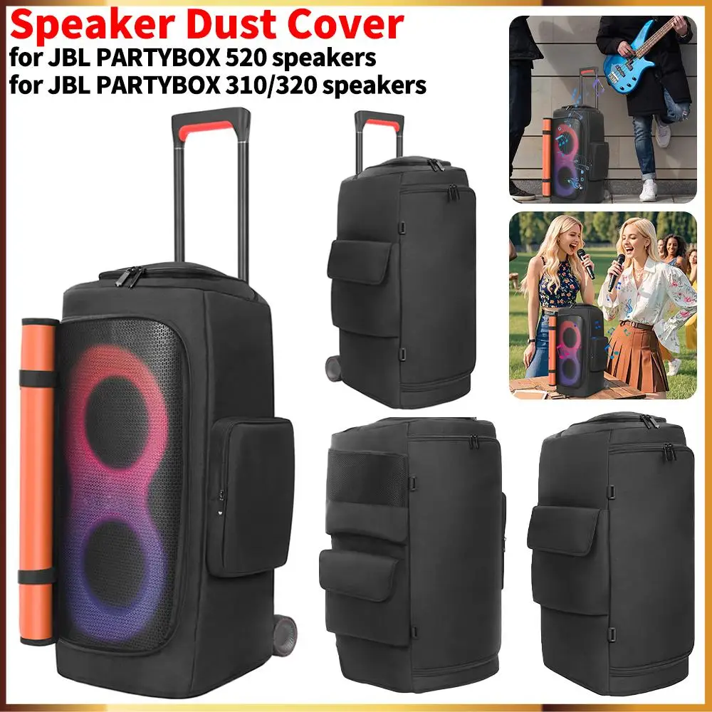 Outdoor-Staubschutzhülle für JBL Partybox-Lautsprecher, tragbar, atmungsaktiv, Staubschutzhülle für JBL Partybox 110/120 310/320 Image