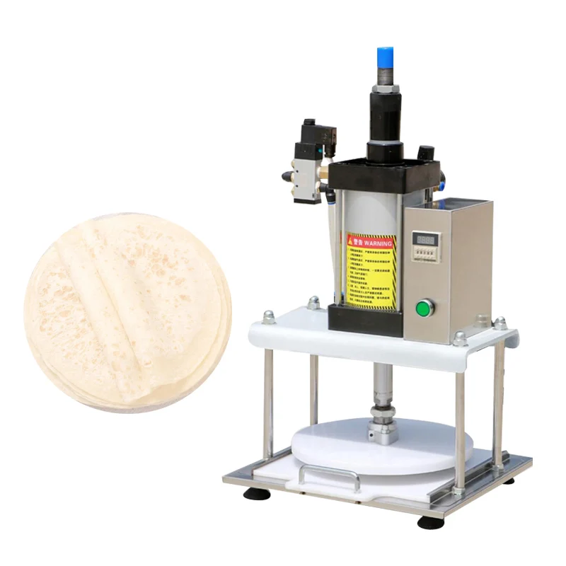 Elektrische 20 cm 25 cm 30 cm 35 cm 40 cm Pizza Teig Presse Maschine Teig Roller Sheeter Tortilla Maker Pfannkuchen Maschine Image