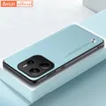 Per Xiaomi Redmi Note 14 4G Note14 Custodia in pelle di lusso per telefono per Redmi Note 14 5G Custodia protettiva in silicone opaco Coque