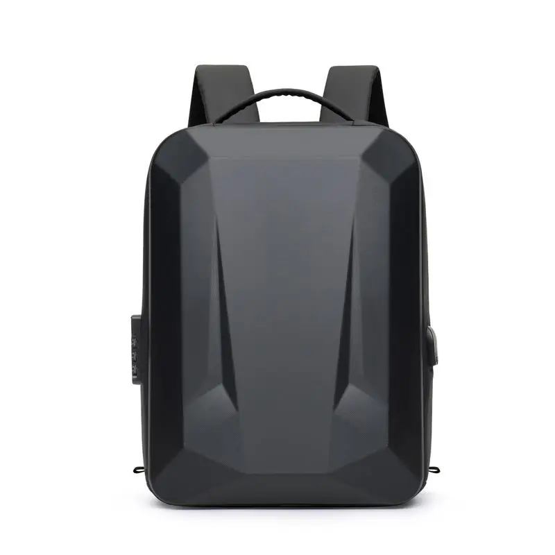 Zaino a compressione impermeabile con guscio rigido da uomo ABS antifurto e-sport borsa per laptop da 16 pollici zaino da uomo di grande capacità esteso