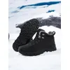 2025 neue Winter männer stiefel Hausschuhe Warme Männer Schuhe Wasserdicht Nicht-Slip Plüsch Turnschuhe Männlichen leder Stiefel Plus größe 48