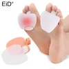 Silikon-Gel-Einlegesohlen, Vorfußpolster für Frauen, Schuhe mit hohen Absätzen, Fußblasenpflege, Zehenpolster, Silikon-Gel-Einlegesohle, Schmerzlinderung