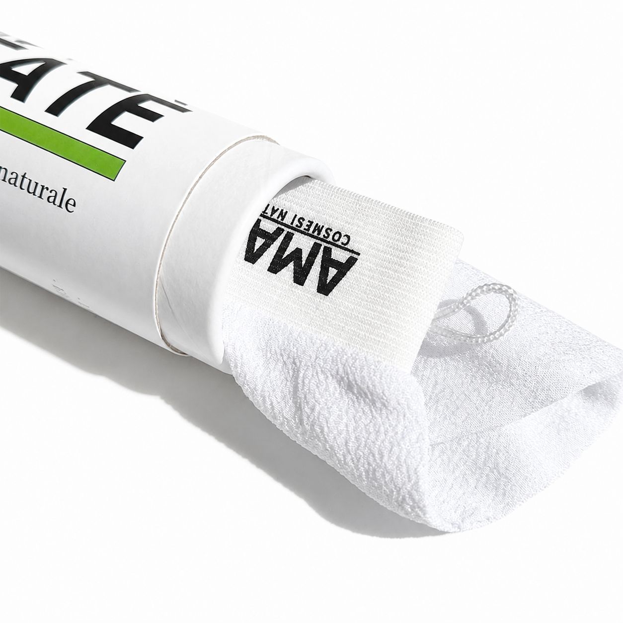 Amatè Guanto Esfoliante Kessa - Bianco 1 St