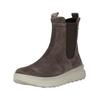 Stiefelette LEGERO "Legero Stiefelette Veloursleder", Damen, Gr. 38, grau, Veloursleder, casual, Schuhe