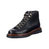 Schnürstiefelette GANT "Gant Stiefelette Leder", Herren, Gr. 43, schwarz, Leder, casual, Schuhe