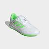 Fußballschuh ADIDAS PERFORMANCE "SUPER SALA COMPETITION 3 KIDS IN", Gr. 32, cloud weiß, lime burst, core schwarz, Synthetik, Textil, sportlich, Schuhe, geeignet als Hallenschuhe
