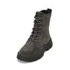 Stiefelette MARC O'POLO "mit Innenzipper", Damen, Gr. 40, schwarz (schwarz graphite), Obermaterial: 100% Leder (Rind), unifarben, Schuhe