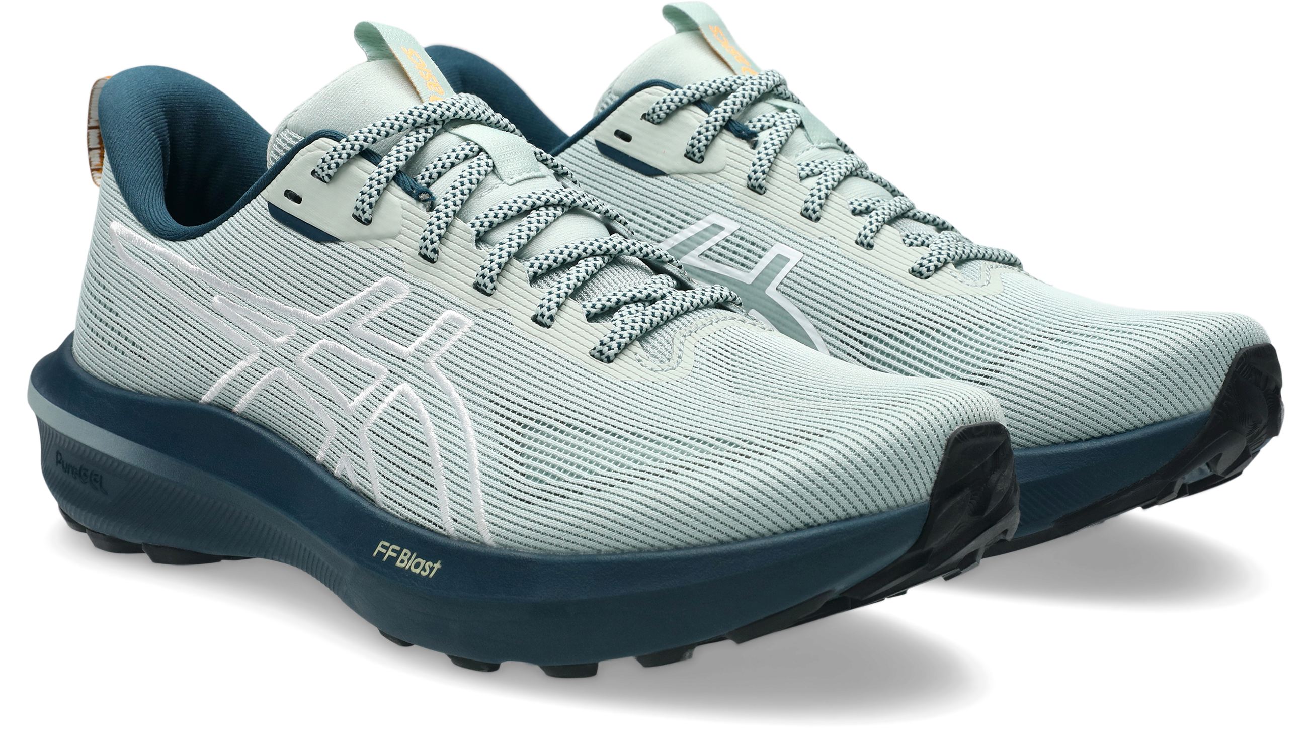 Laufschuh ASICS "GT-1000 14 TR", Herren, Gr. 46,5, beige (nature bathing, lichen rock), Textil, Schuhe Laufschuh, für mehr Stabilität