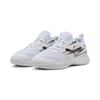 Hallenschuh PUMA "VARION II JR", Gr. 33, schwarz-weiß (puma weiß, puma schwarz), Synthetik, sportlich, Schuhe