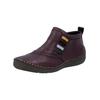Stiefelette RIEKER "Rieker Stiefelette Lederimitat", Damen, Gr. 41, lila, Lederimitat, casual, Schuhe