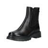 Stiefelette TAMARIS "Tamaris Stiefelette Leder/Textil", Damen, Gr. 41, schwarz, Leder, Textil, casual, Schuhe