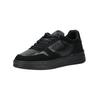 Sneaker LLOYD "LLOYD Sneaker Leder", Herren, Gr. 42, schwarz, Leder, casual, Schuhe