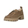 Schnürschuh DOLCE VITA "Dolce Vita Halbschuhe Veloursleder/Textil", Damen, Gr. 41, grün (olive), Veloursleder, Textil, casual, Schuhe