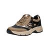 Sneaker TAMARIS "Tamaris Sneaker Lederimitat/Textil", Damen, Gr. 41, pepper, Lederimitat, Textil, casual, Schuhe