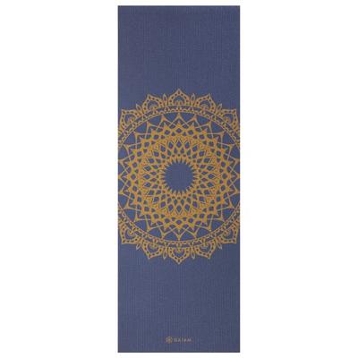GAIAM - Marrakesh Yogamatte Printed - Yogamatte Gr 61 x 173 x 0,5 cm blau