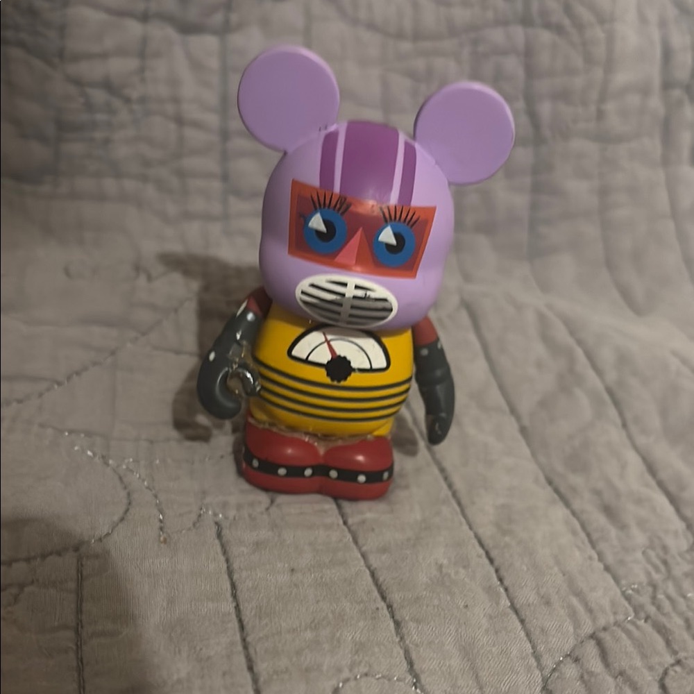 Disney Toys | Disney Store Vinyl Nation “ Mixed Up Robot “ | Color: Purple/Yellow | Size: Osg