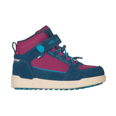 Trollkids - Kid's Gryllefjord Mid Cut - Freizeitschuhe 38 | EU 38 bright berry / dark turquoise Image