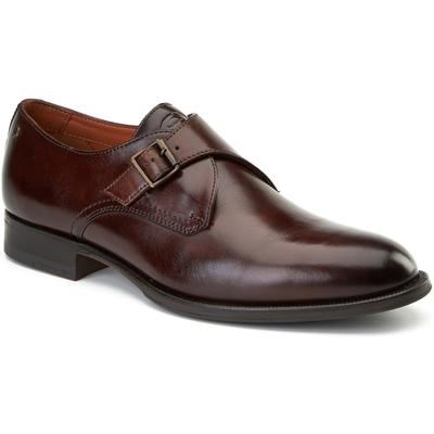 Base London Faraday Leder Herrenschuhe in Gebranntem Braun Image