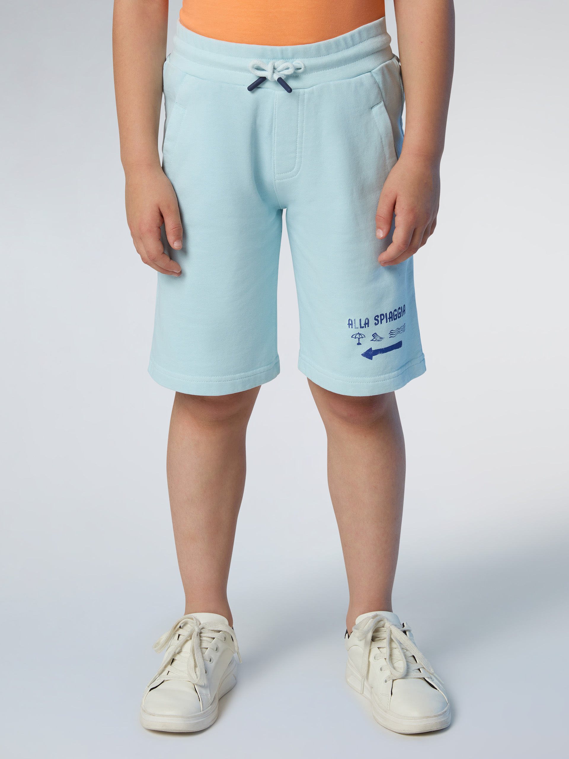 North Sails Sweat-Shorts Strand-Print Image