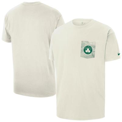 Boston Celtics Nike Courtside M90 T-Shirt mit Tasche – Herren Image