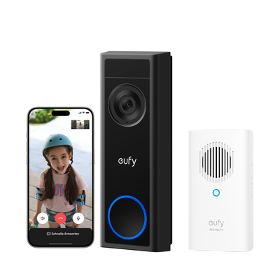 eufy Security kabellose Türklingel mit Kamera C31 & Chime Image