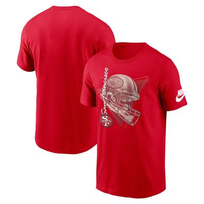 San Francisco 49ers Nike Rewind Essential Baumwoll-T-Shirt – Herren Image