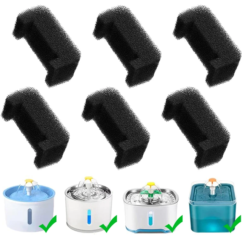 Haustier Wasserverteiler Wasserpumpe Filter Katze Brunnen Wasserpumpe Filter Trinkbrunnen Wasserpumpe Filter Zirkulationsfilterung Image