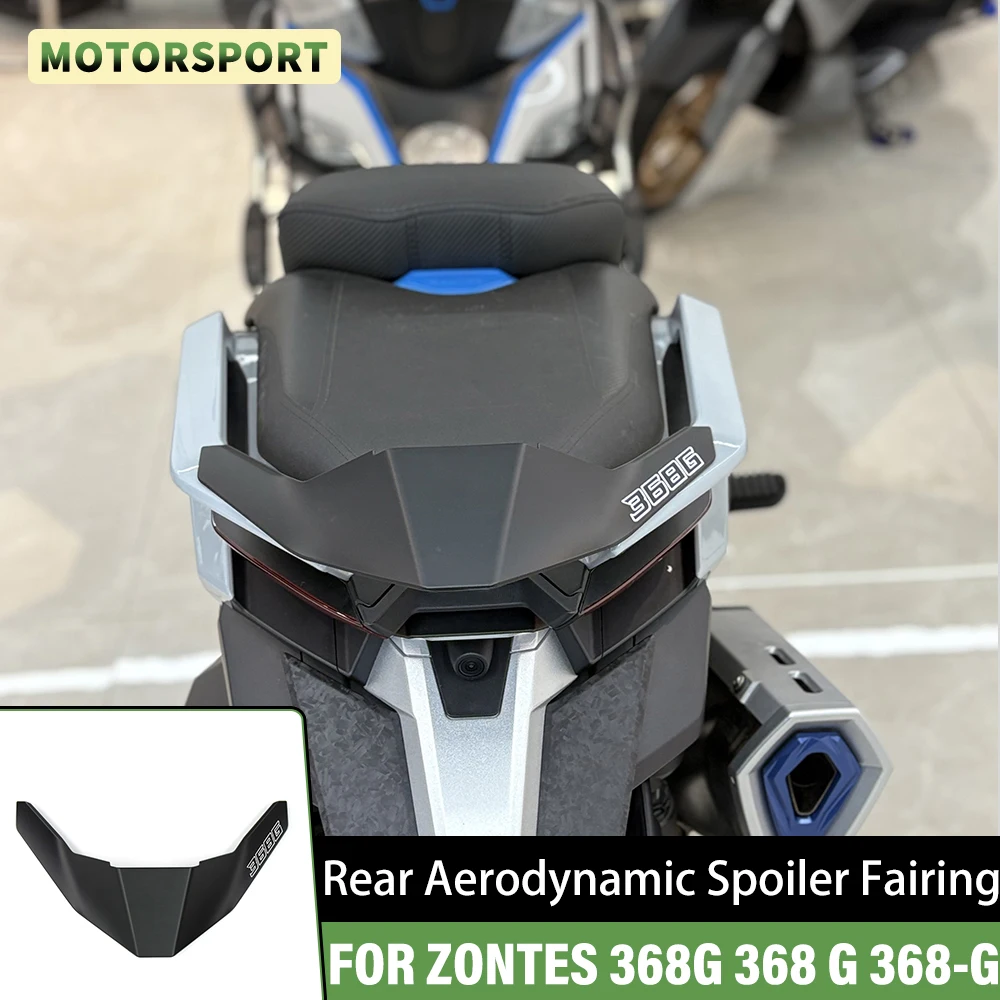 Für ZONTES 368G 368G 368-G Motorrad Zubehör Hinten Aerodynamische Spoiler Verkleidung Hinten Winglets Schwanz Flügel Spoiler Heckspoiler Image