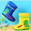 Mädchen Regenstiefel Klassische wasserdichte Kinderschuhe Kinder Regenstiefel Kinder Baby Wasserschuhe Jungen Regenstiefel