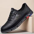 scarpe da ginnastica comode da uomo in similpelle marrone – scarpe da esterno ammortizzate e antiscivolo per camminare, lavorare e indossare tutti i giorni